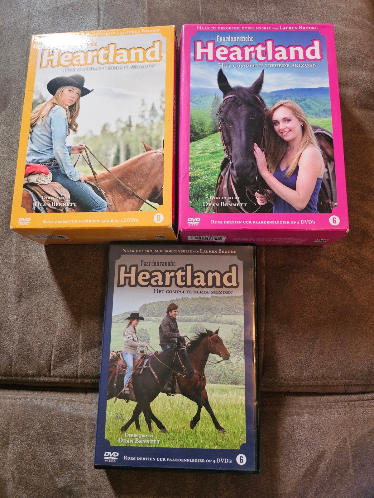 Heartland DVD deel 1 t/m 12, Drama, Ophalen of Verzenden, Vanaf 6 jaar, Inclusief doosje