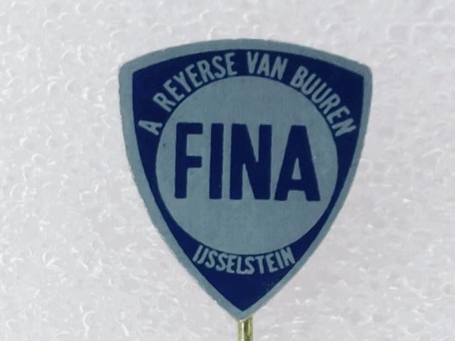 SP1961 Speldje A Reyerse van buuren FINA Ijsselstein, Verzamelen, Speldjes, Pins en Buttons, Ophalen of Verzenden, Gebruikt, Overige onderwerpen