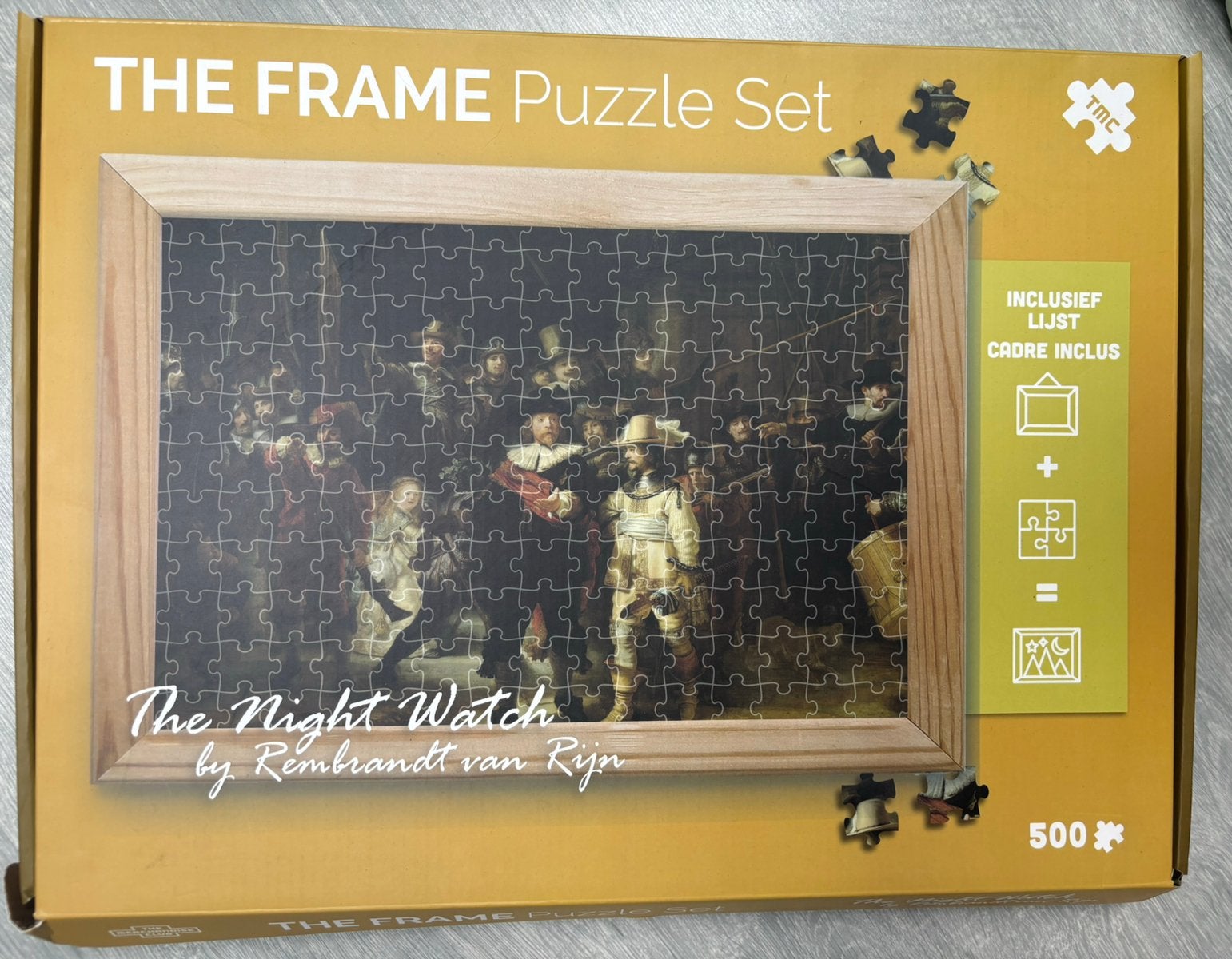 Puzzel nachtwacht, Kinderen en Baby's, Speelgoed | Kinderpuzzels, Ophalen, Meer dan 50 stukjes, Zo goed als nieuw
