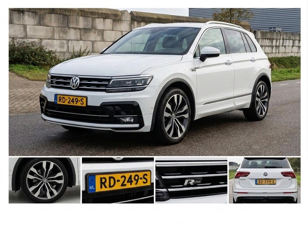 Volkswagen Tiguan 1.4 TSI 150pk 4Motion DSG 2017 Wit, Auto's, Volkswagen, 1800 kg, 4 cilinders, Wit, Particulier
