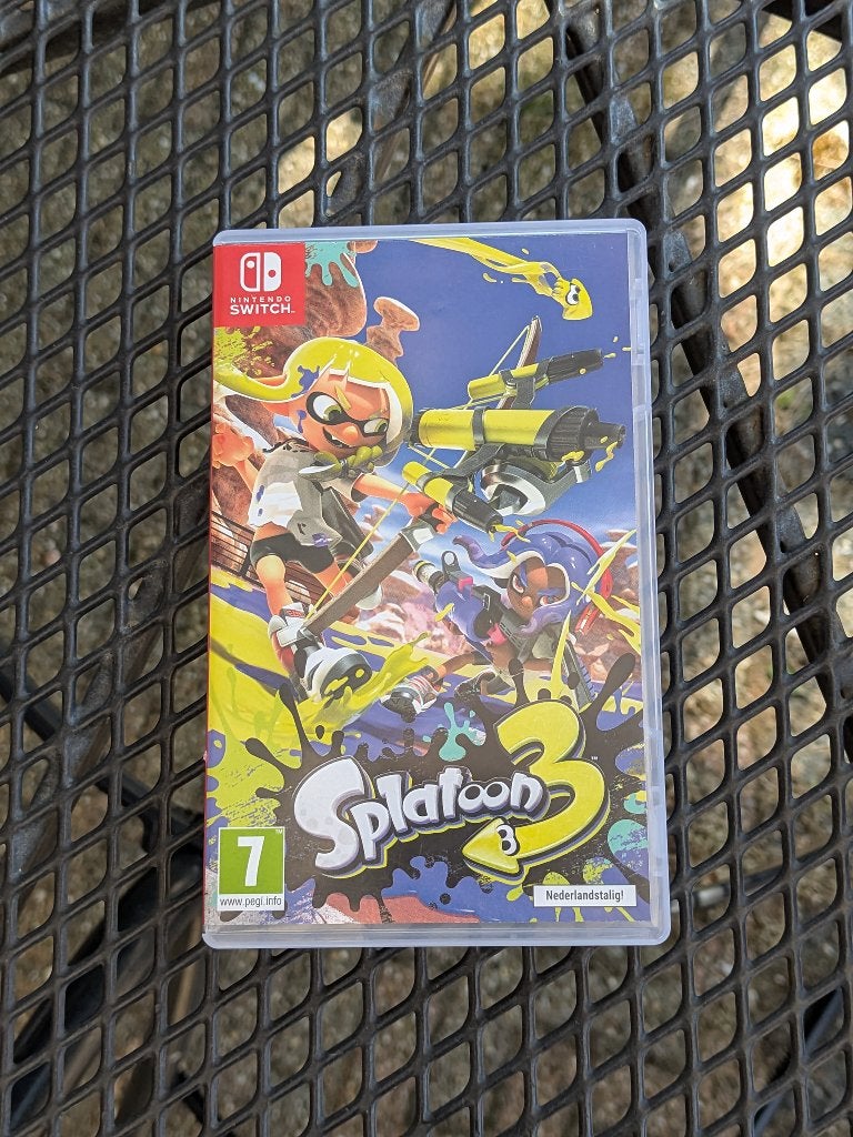 Splatoon 3, Avontuur en Actie, Ophalen of Verzenden, Zo goed als nieuw, 3 spelers of meer