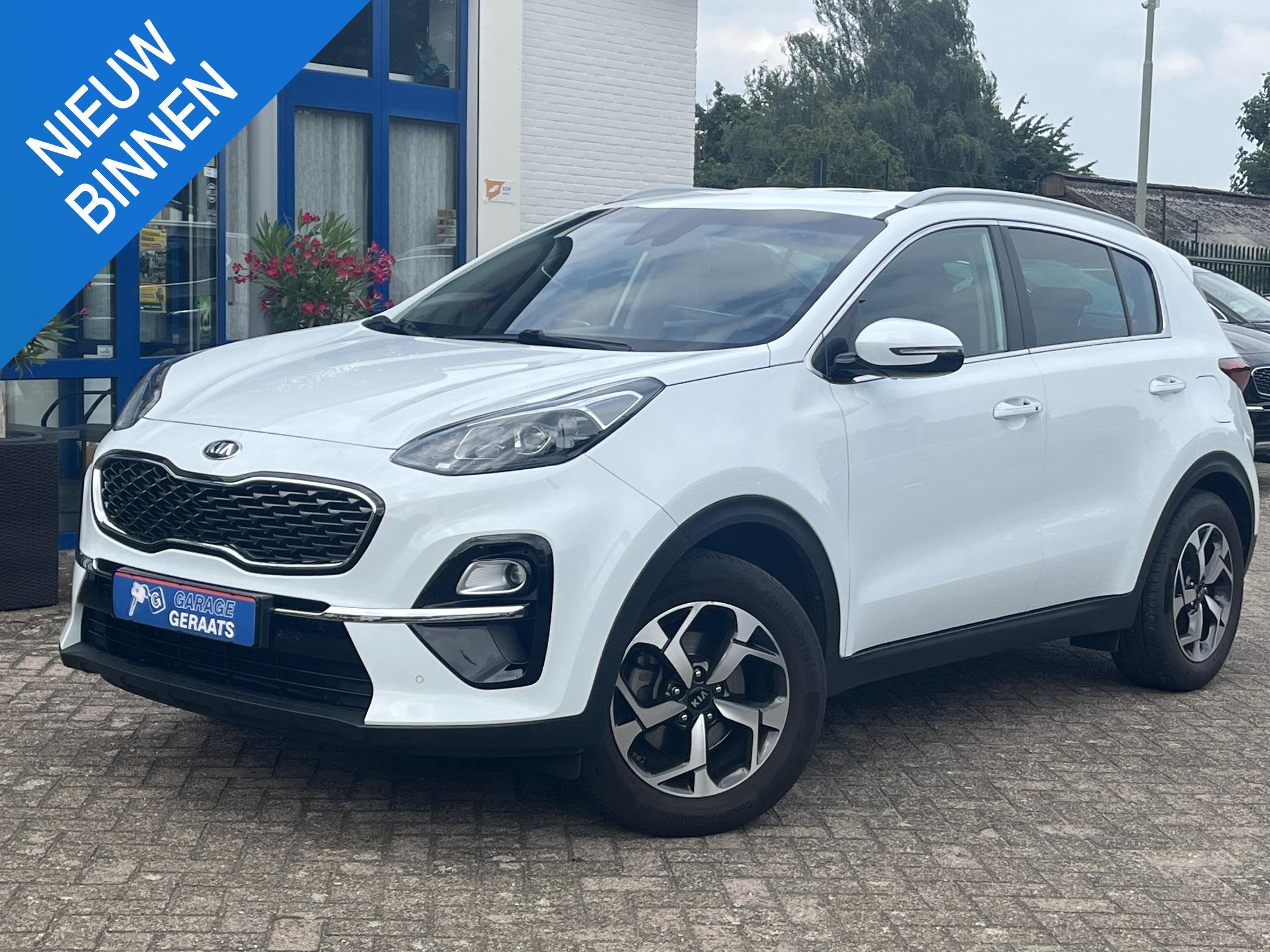 Kia Sportage 1.6 GDI DynamicLine Stoel/stuurwiel verwarming,, Voorwielaandrijving, Stof, Gebruikt, 4 cilinders