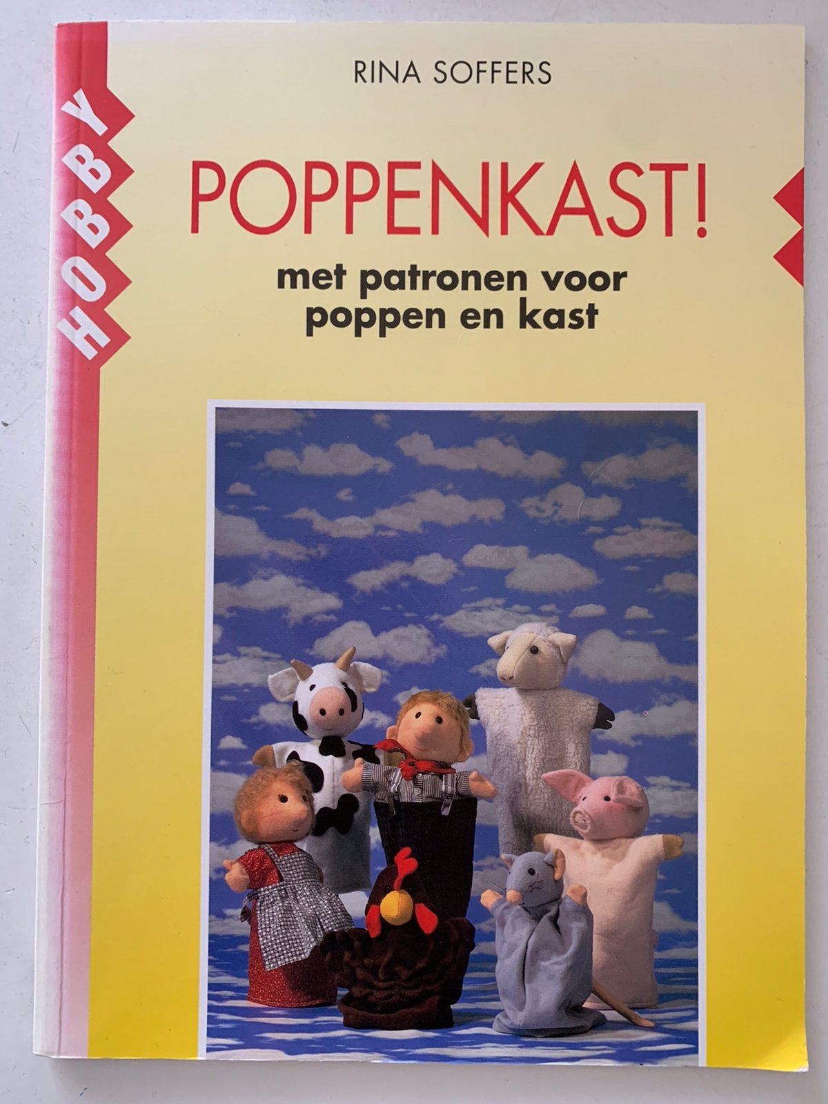 Poppenkast boekje met patronen poppenkast pop maken, Ophalen of Verzenden, Zo goed als nieuw