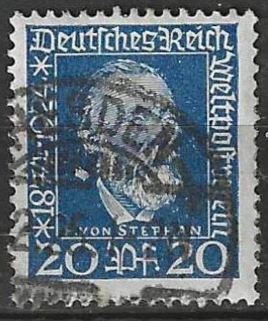 Duitsland 1924 - Yvert 360 - 50 Jaar Postunie (ST), Postzegels en Munten, Verzenden, 1990 tot heden, Gestempeld