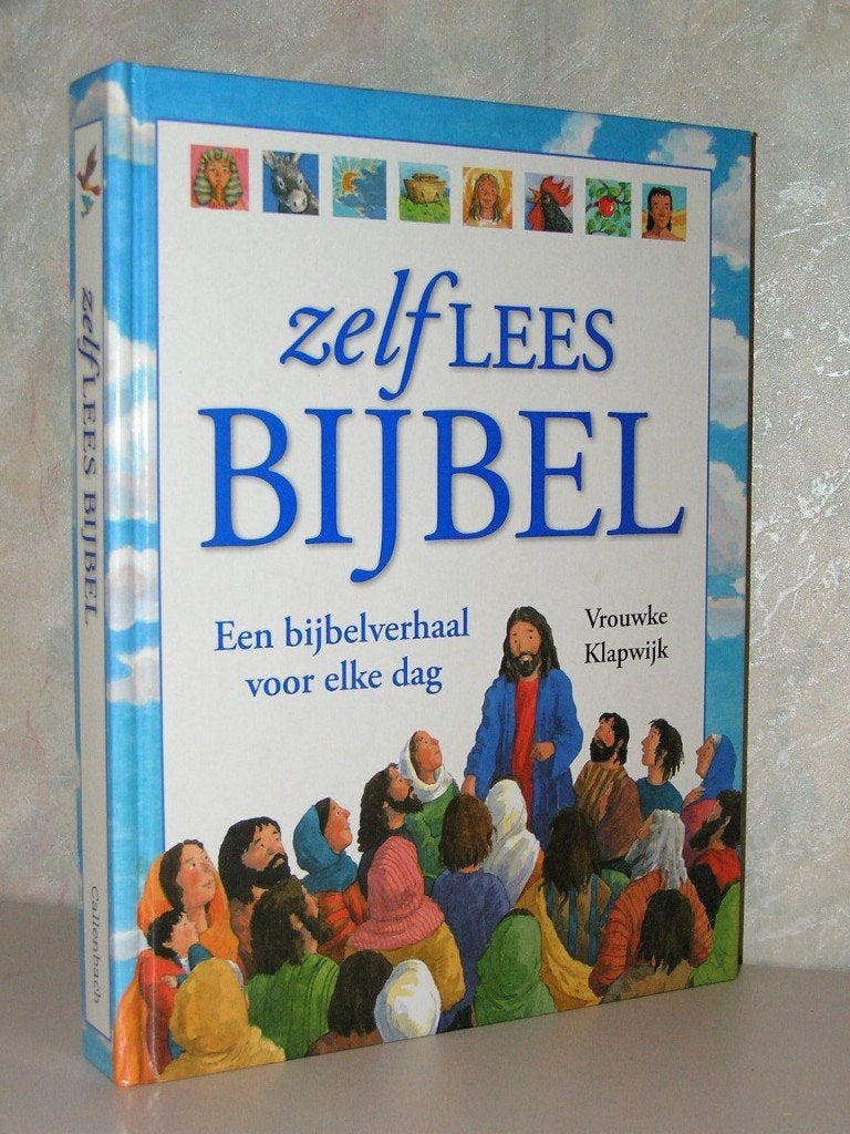 Vrouwke Klapwijk - Zelfleesbijbel (verhaal voor elke dag), Ophalen of Verzenden, Zo goed als nieuw, Christendom | Katholiek