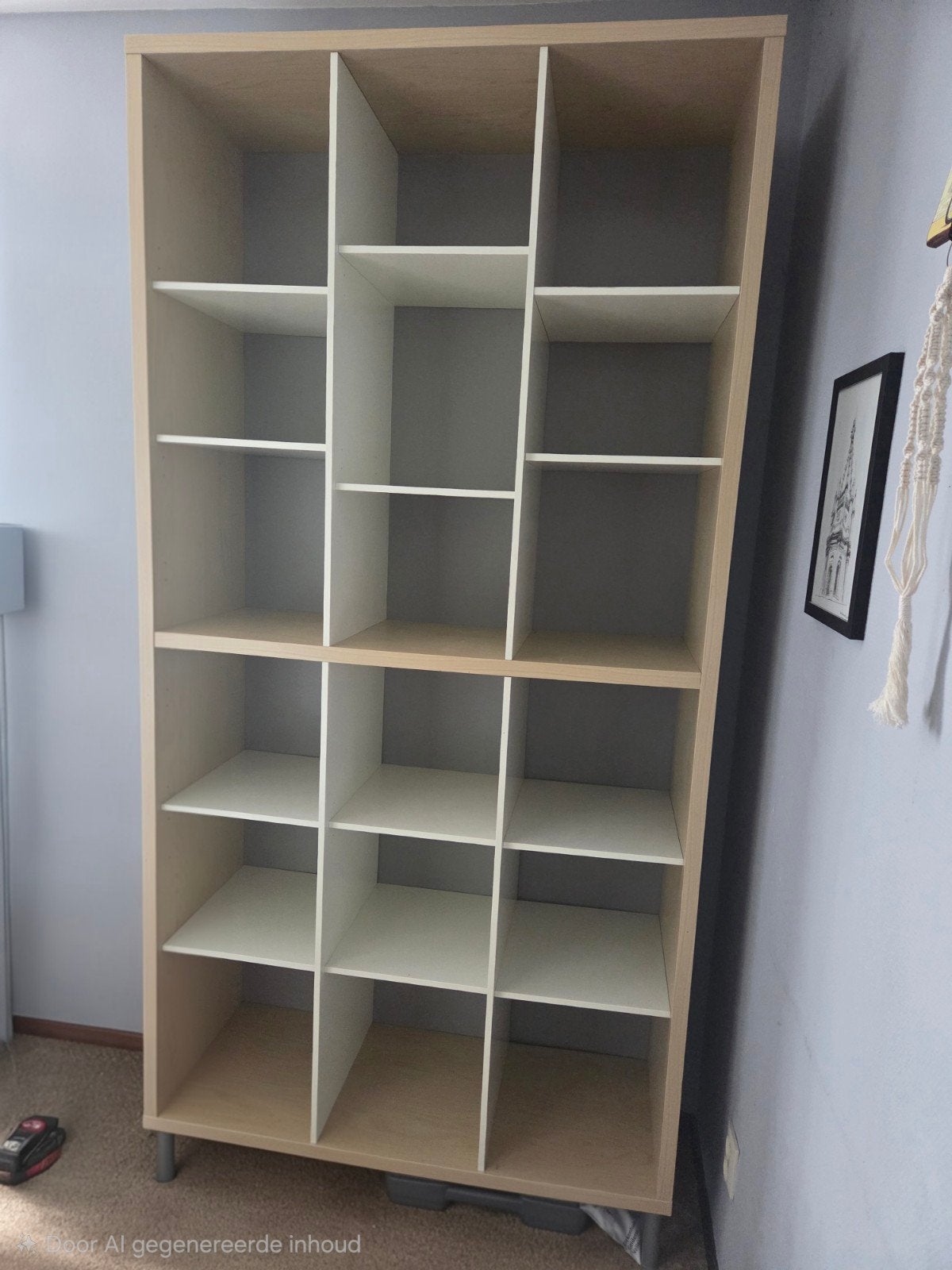 Ikea Kallax kast met 18 vakken - zo goed als nieuw, Huis en Inrichting, Ophalen, Met plank(en), Gebruikt, 100 tot 150 cm