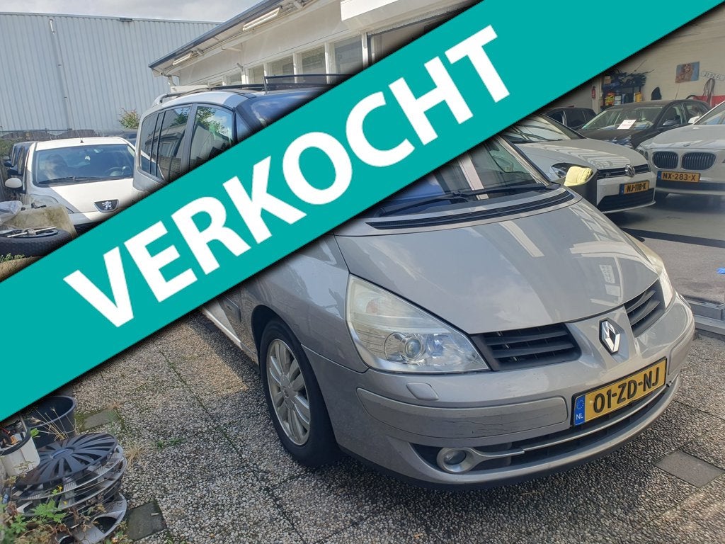 Renault Grand Espace 2.0T Initiale Automaat Panormadak, Auto's, 1998 cc, Gebruikt, 4 cilinders, 2000 kg