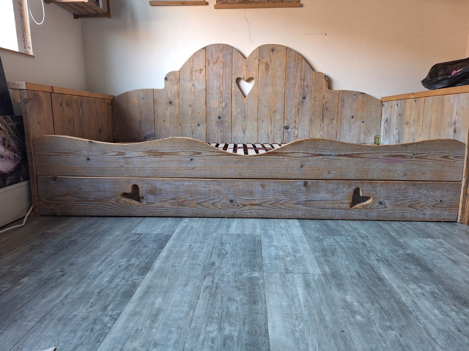 bed  90x 200, Huis en Inrichting, Ophalen, Gebruikt, Eenpersoons