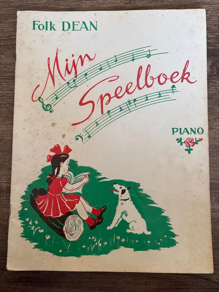 Folk Dean Mijn Speelboek Piano, Gebruikt, Overige genres, Les of Cursus, Ophalen of Verzenden