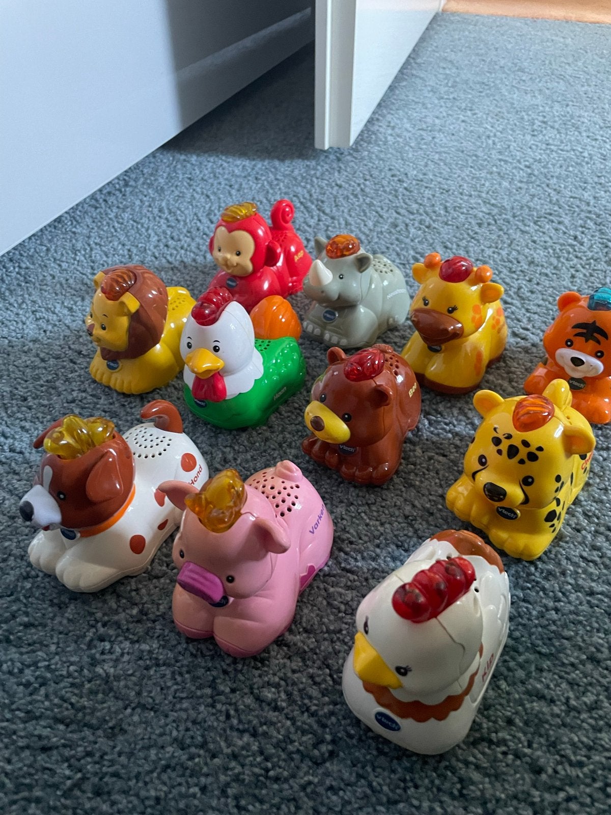 VTech Toet Toet Dieren collectie (12 stuks), Ophalen of Verzenden, Gebruikt, 6 maanden tot 2 jaar
