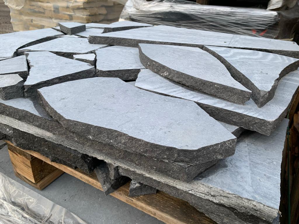 Flagstones Stepstones Belgisch Blauwsteen Nieuw tegels, Tuin en Terras, Blauw, Overige typen, Nieuw, Ophalen of Verzenden