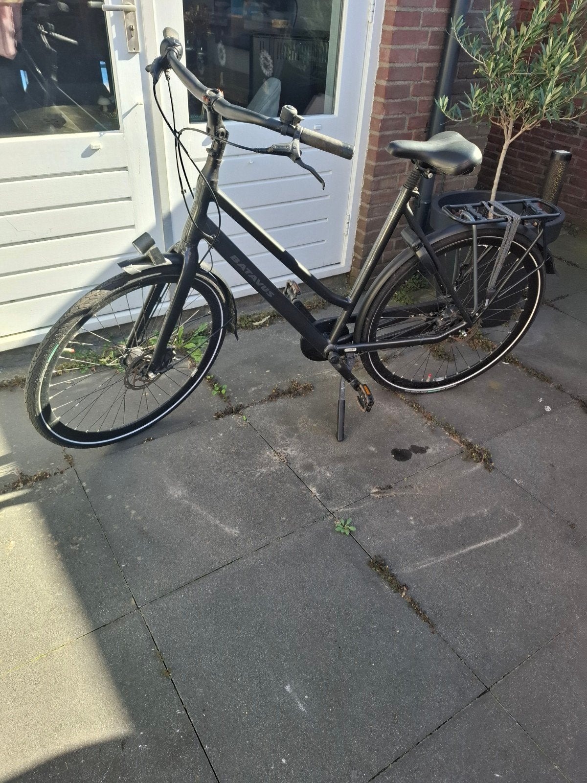 Batavus Dinsdag Comfort Damesfiets 57 cm, Ophalen, Versnellingen, Batavus, 56 cm of meer