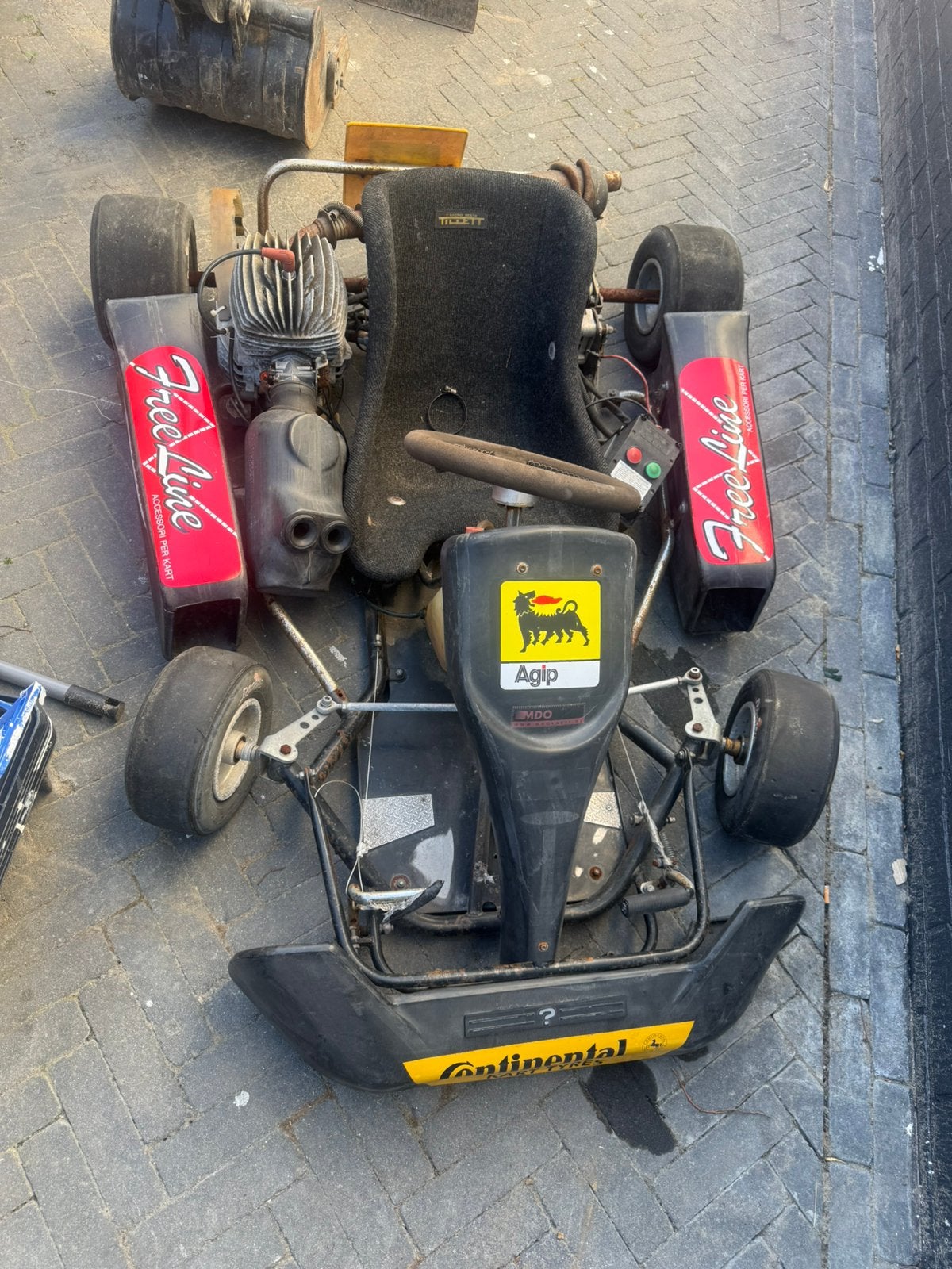 Junior kart 2 takt, Ophalen, Gebruikt, Kart