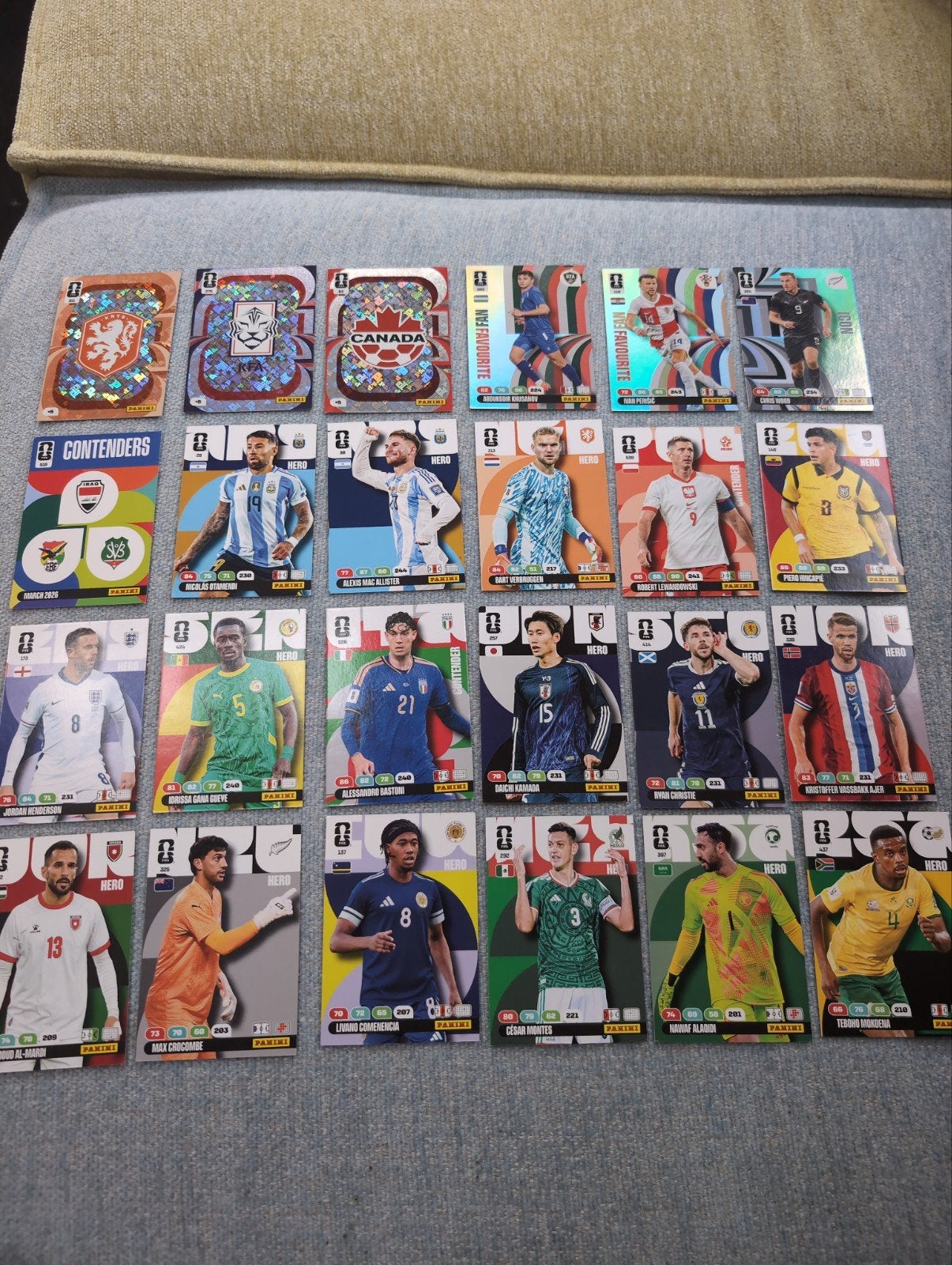 Panini Adrenalyn XL FIFA World Cup 2026, Ophalen of Verzenden, Zo goed als nieuw, Buitenlandse clubs, Poster, Plaatje of Sticker