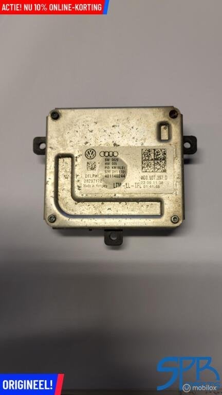 A4 A5 Q3 Q5 LED module BALLAST 4G0907697D 4G0.907.697.D TFL, Gebruikt, VOLKSWAGEN AUDI ORIGINEEL, Audi, Ophalen of Verzenden
