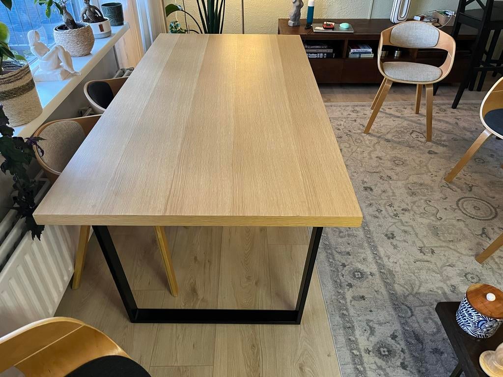 Eettafel 6P - Zo goed als nieuw, Ophalen, 50 tot 100 cm, Zo goed als nieuw, Vijf personen of meer