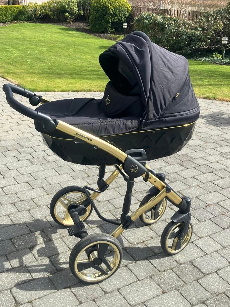 Kinder combiwagen gold/black edition, Kinderen en Baby's, Kinderwagens en Combinaties, Ophalen, Zo goed als nieuw, Combiwagen