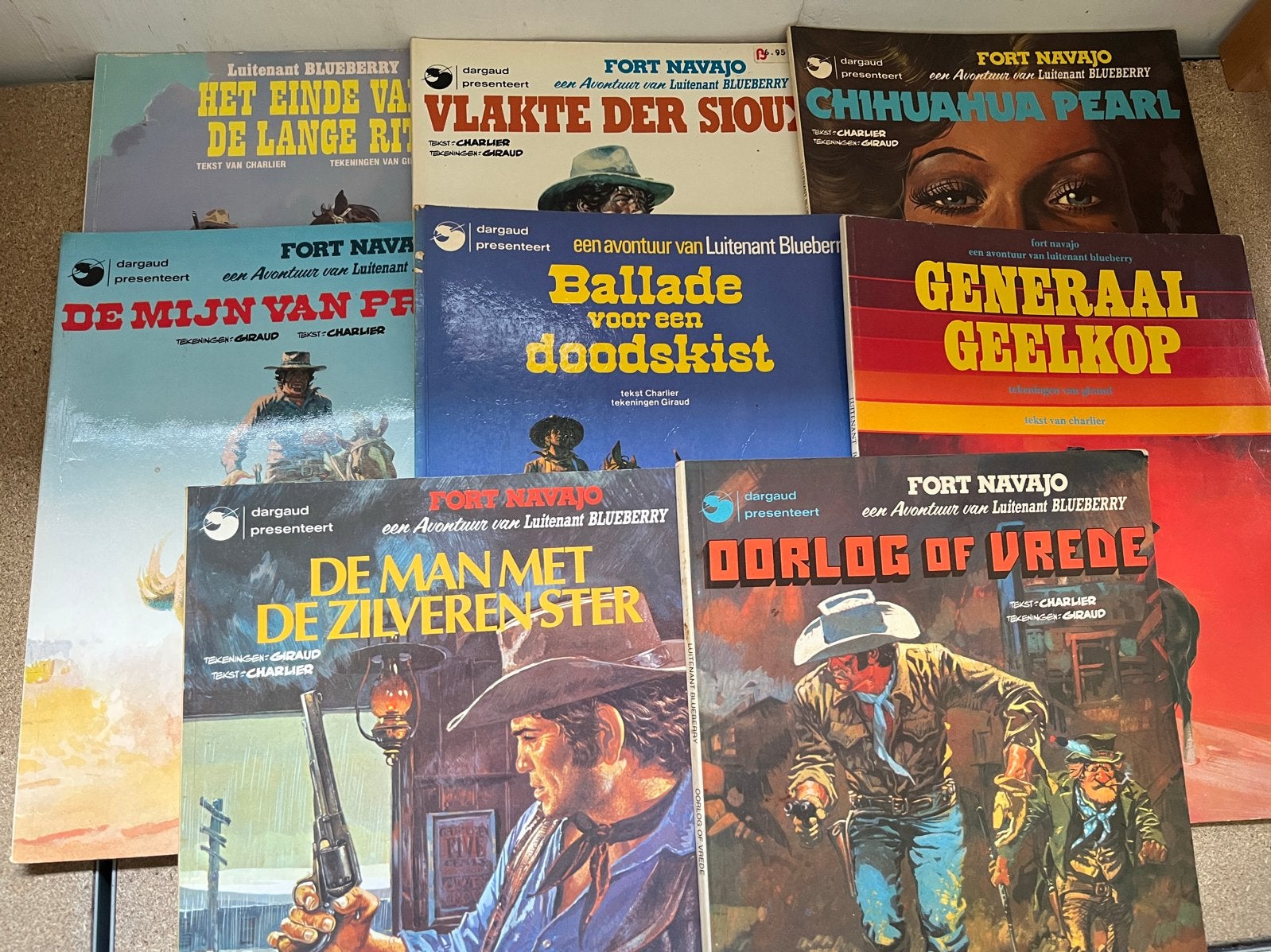 Luitenant Blueberry Stripboeken - Fort Navajo Reeks, Meerdere stripboeken, Ophalen of Verzenden, Gelezen