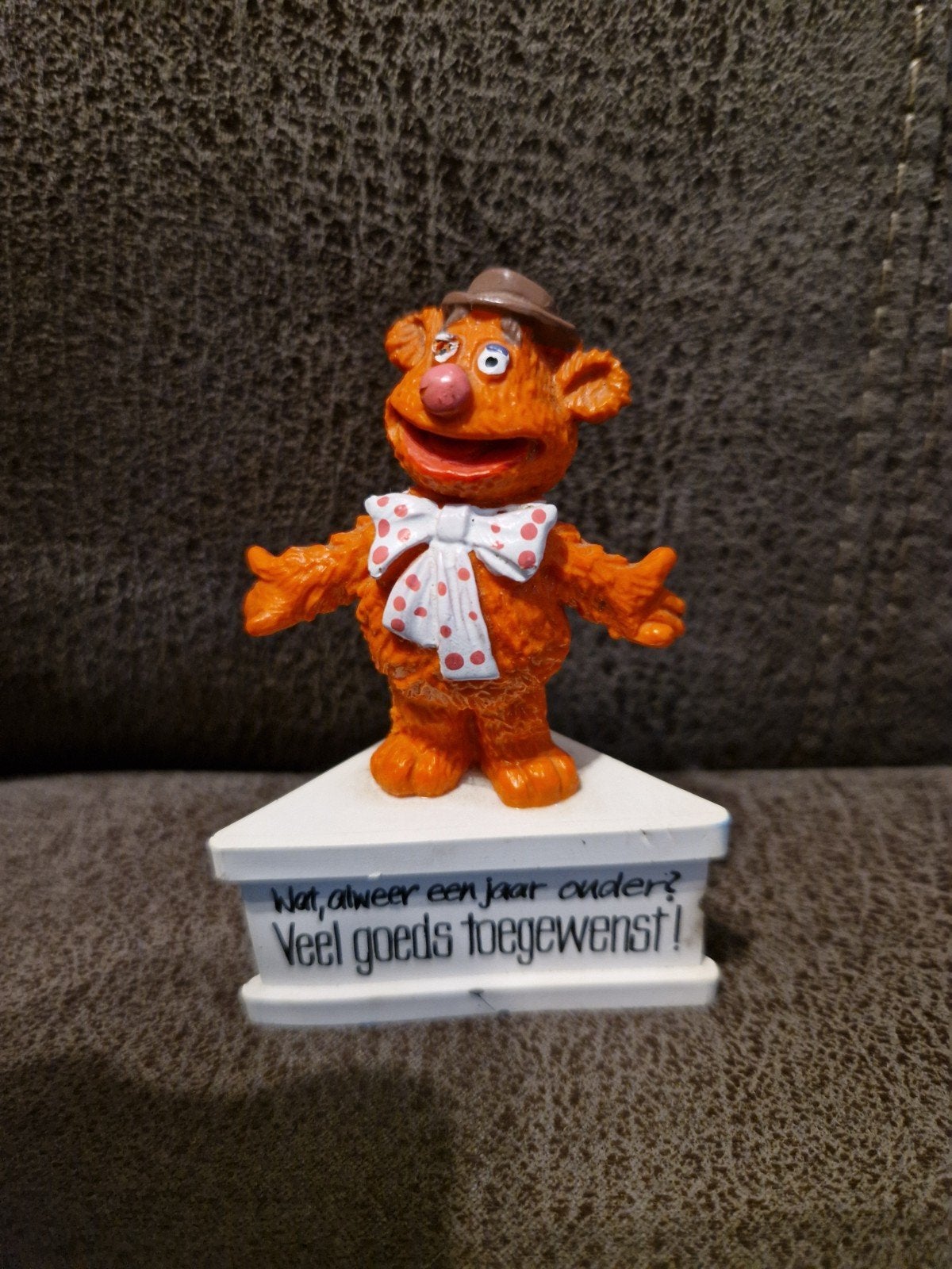 Muppet Show Fozzie Beer Figuur - Verjaardagscadeau, Verzamelen, Ophalen of Verzenden, Gebruikt