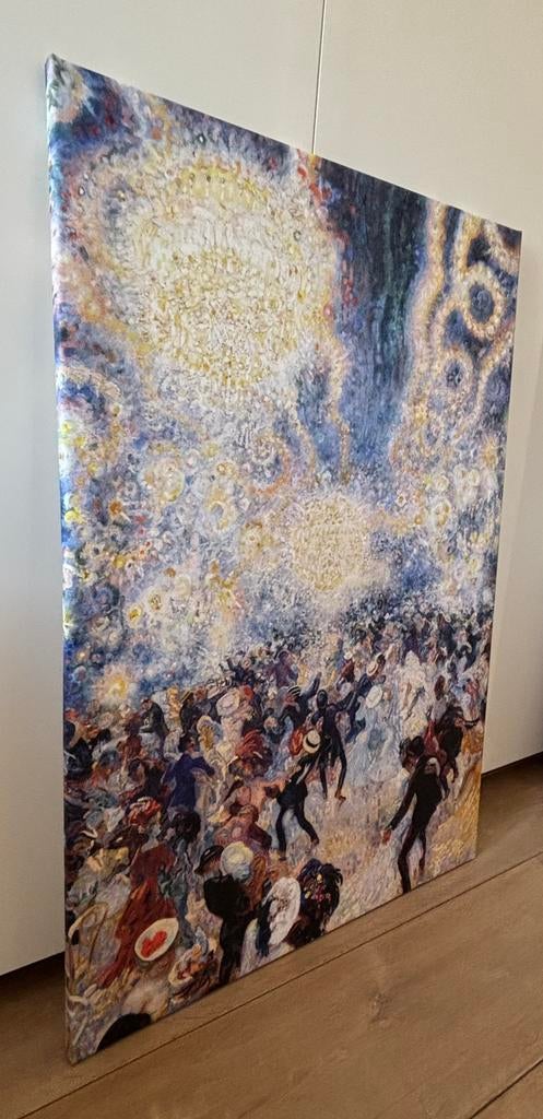 Canvas schilderij ‘Bal Tabarin’, Antiek en Kunst, Ophalen