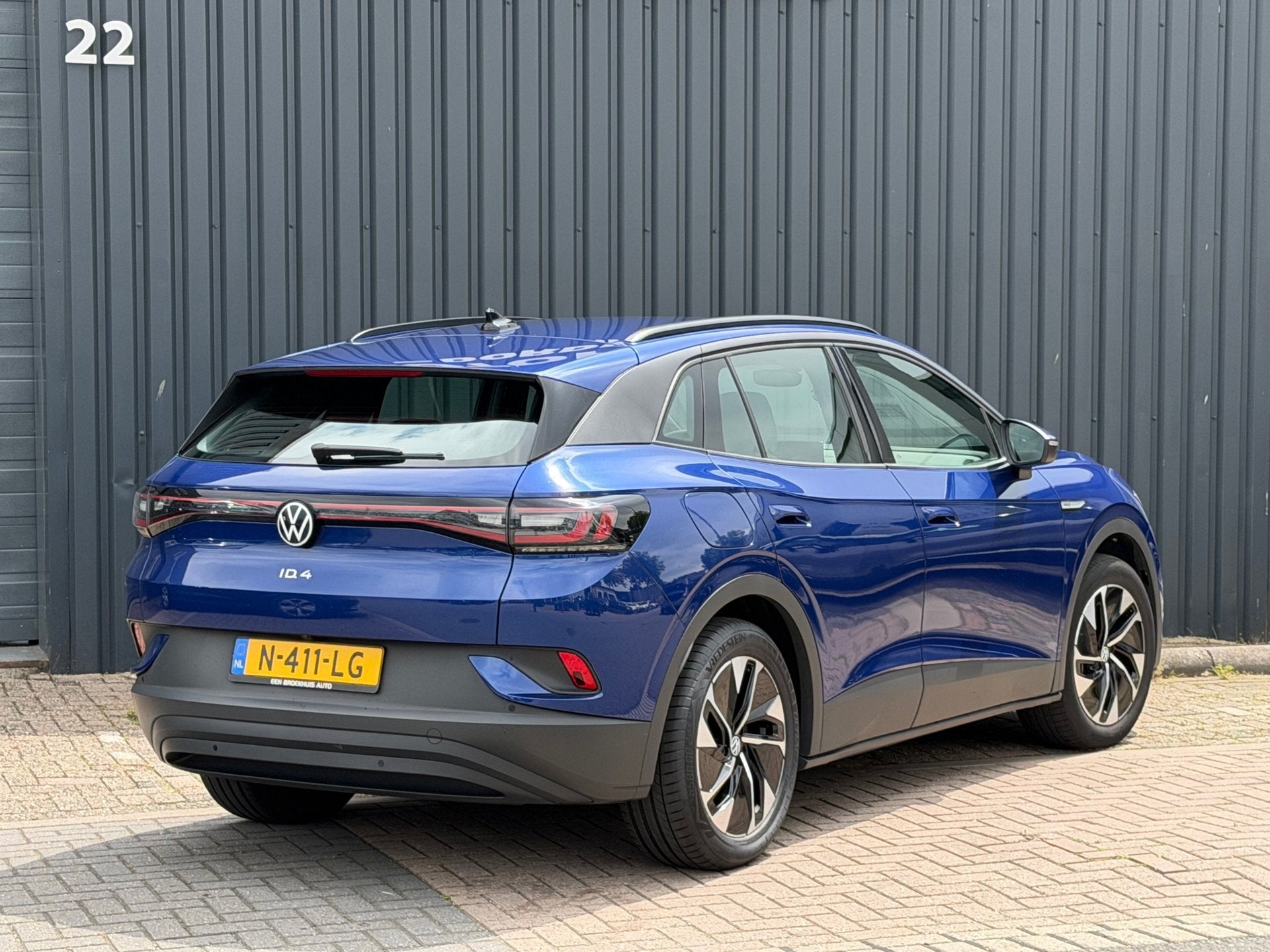 Volkswagen ID.4 Pro 77 kWh|Soh 95%|Sfeer|Cam|Navi|Dealer Ond, Auto's, Automaat, Achterwielaandrijving, Gebruikt, 520 km