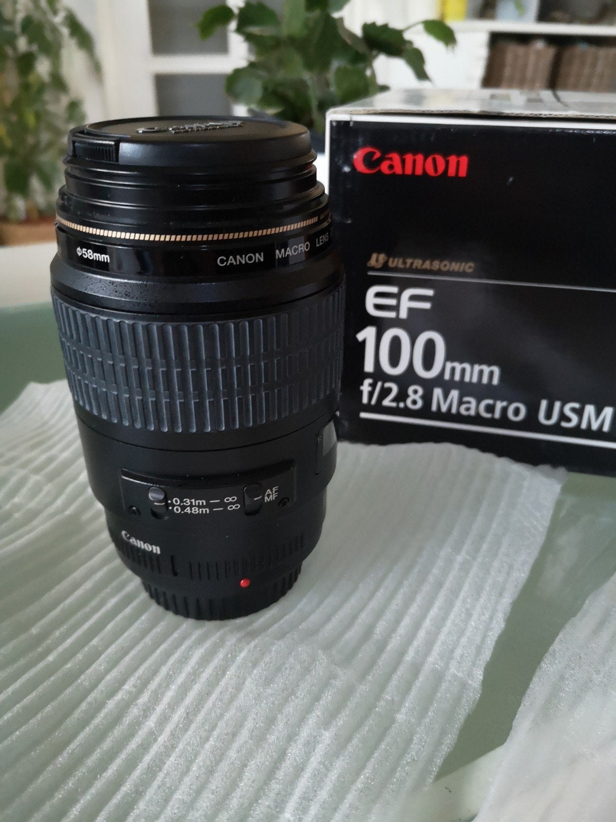 Canon ef 100mm 2.8 USM, Canon, Ophalen of Verzenden, Zo goed als nieuw, Macrolens