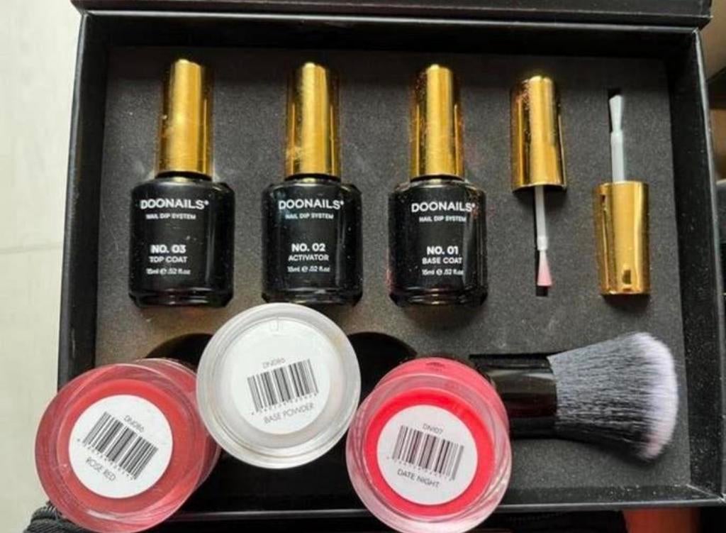 Doonails set, Ophalen of Verzenden, Zo goed als nieuw, Handen en Nagels