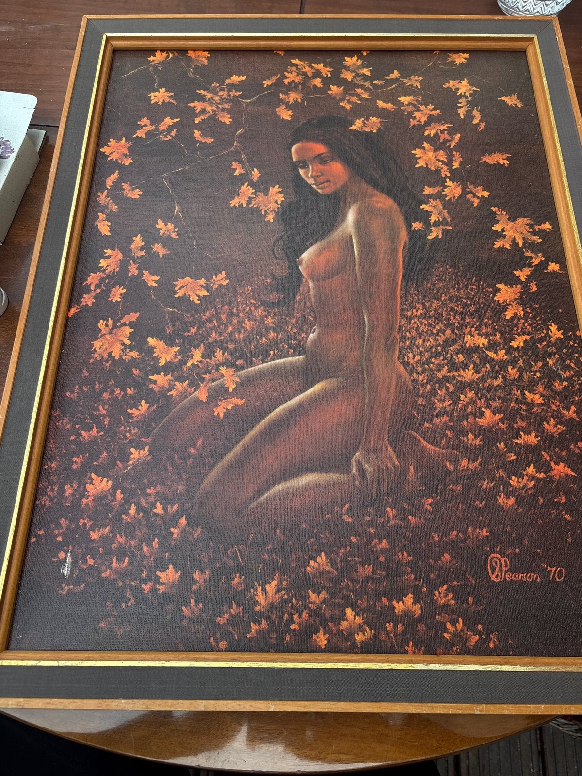 Vintage Pearson '70 "Nature's Girl" - Egimex repro ), Antiek en Kunst, Ophalen