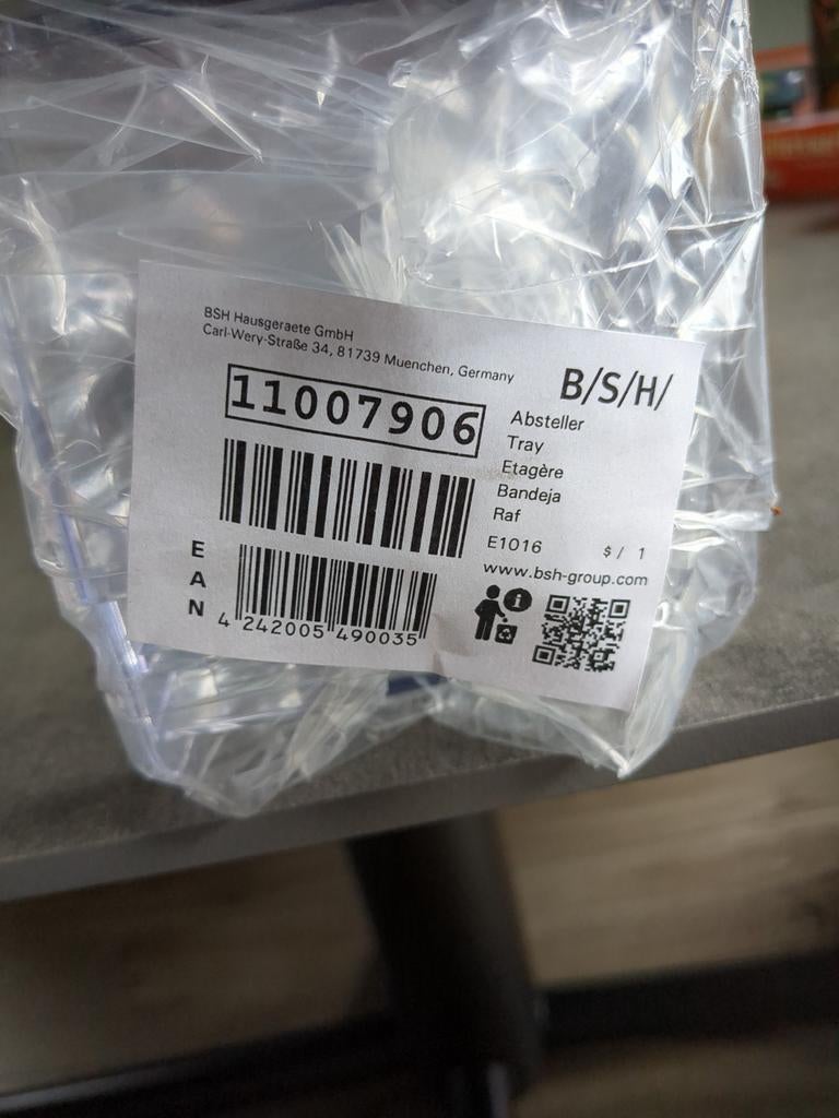 Nieuwe flessenbak Neff 11007906 (ook voor Bosch/Siemens), Witgoed en Apparatuur, Onderdelen en Toebehoren, Ophalen of Verzenden