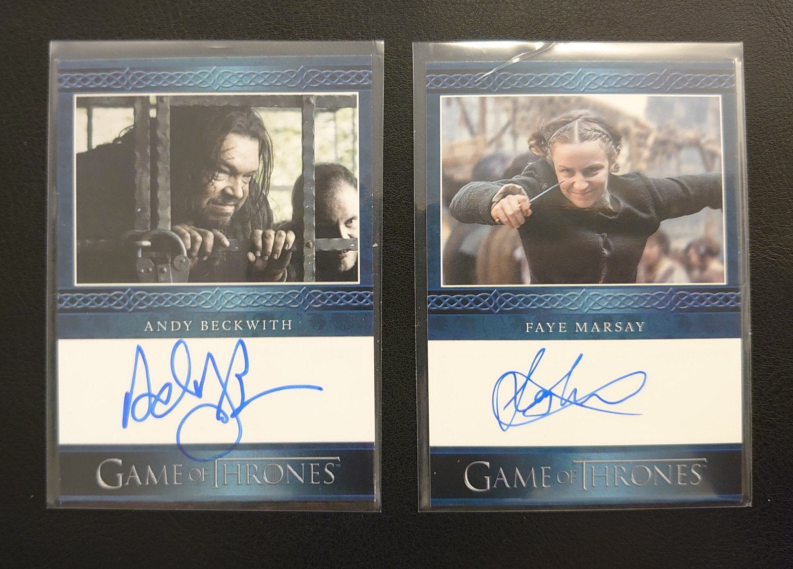 Biter & The Waif autograph card Game of Thrones, Verzenden, Nieuw