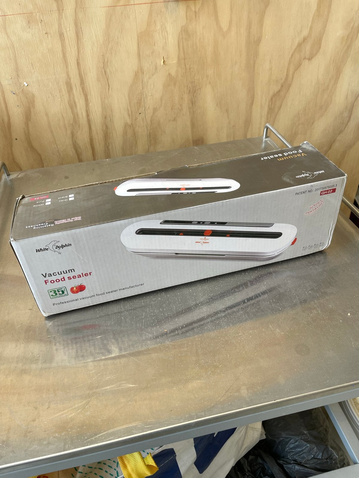 White Dolphin Vacuüm Sealer - Voedselvacumeermachine, Ophalen of Verzenden, Gebruikt