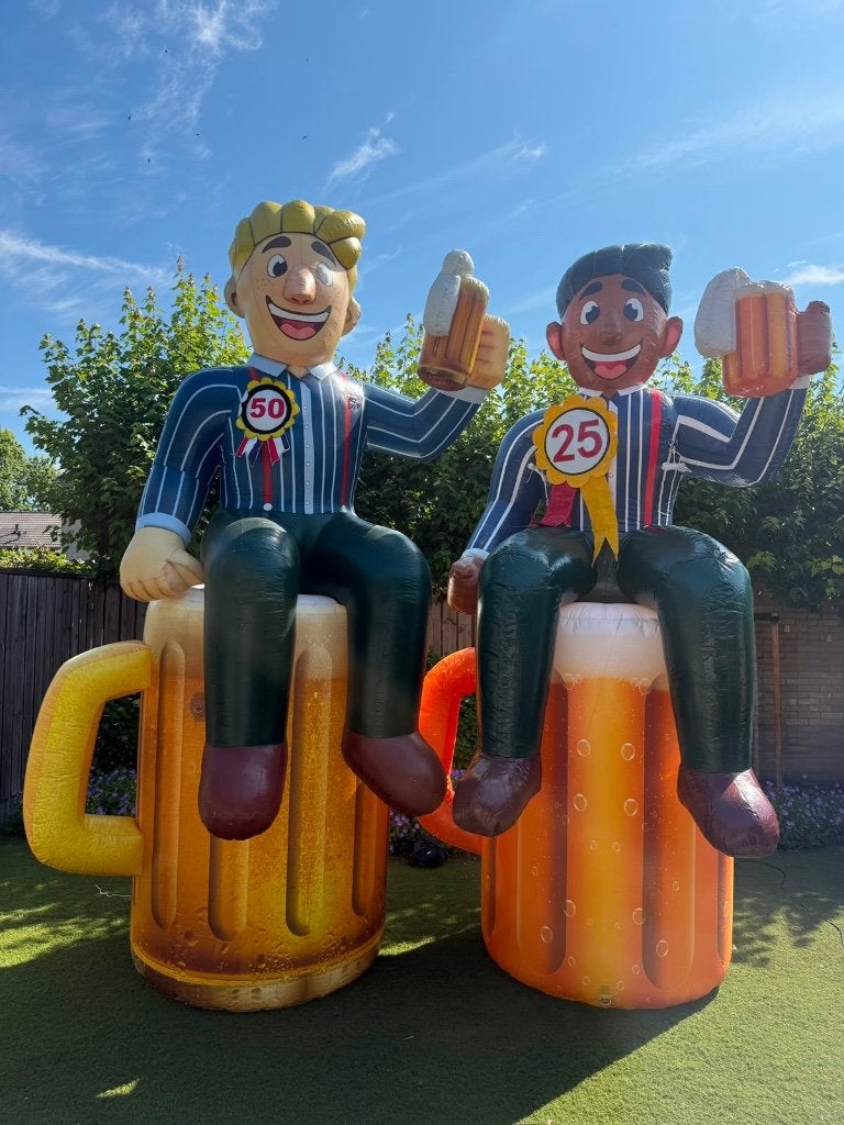 abraham getint opblaasbaar blikvanger te huur, Ophalen, Zo goed als nieuw, Abraham of Sarah