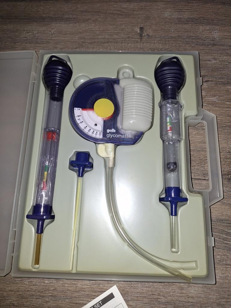 Gefo Glycomat Car Test Set - Antivries en Accu Tester, Auto diversen, Autogereedschap, Ophalen of Verzenden