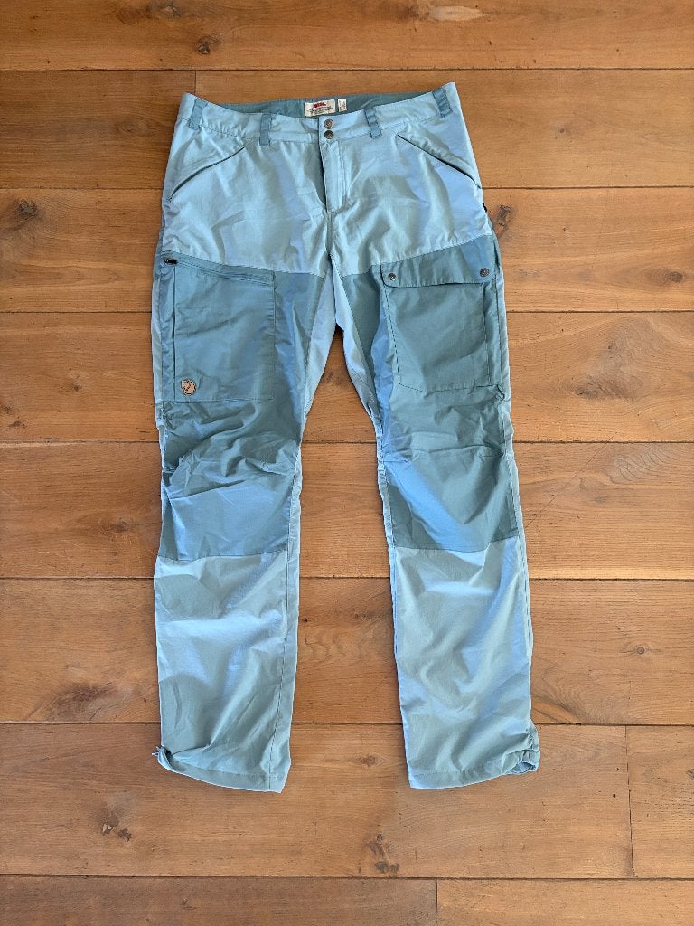 Fjällräven dames outdoorbroek – maat 48 (US 37) – lichtblauw, Ophalen of Verzenden, Nieuw, Kleding