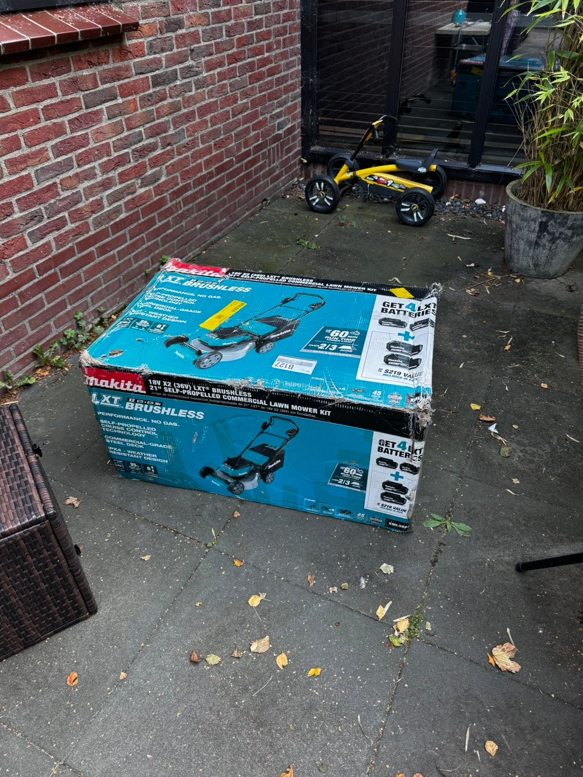 Foto 4 van Nieuwe Makita LXT 53cm zelfrijdende maaier – DLM536Z