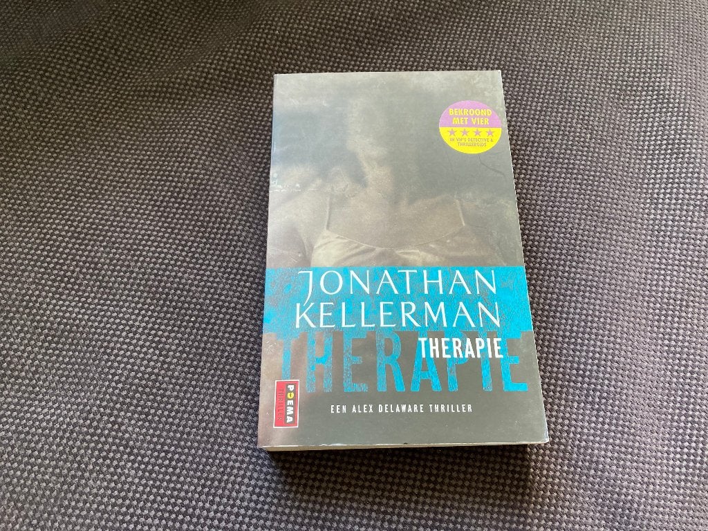 📘 Therapie - Jonathan Kellerman, Ophalen of Verzenden, Zo goed als nieuw