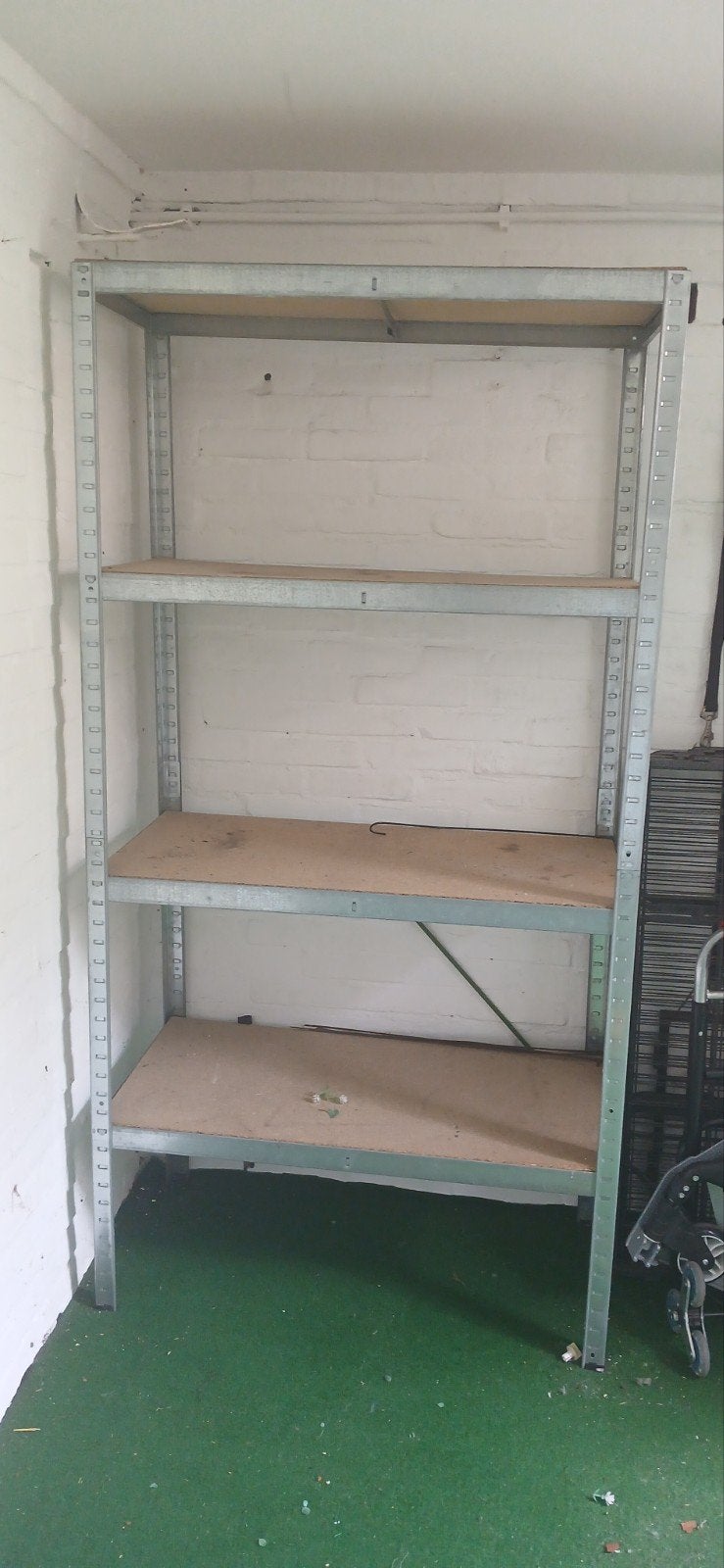 Gereedschap rek stelling schuur, Doe-het-zelf en Verbouw, Ophalen, Gebruikt