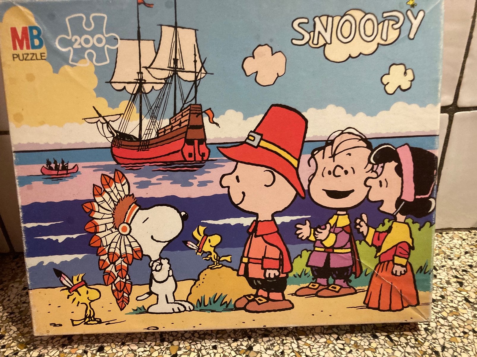 Puzzel Snoopy, Ophalen of Verzenden, 10 tot 50 stukjes, Gebruikt