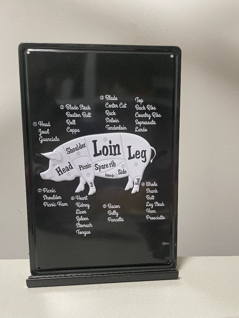 Varken / Pig wandbord, Www.pand50.nl, Nieuw, Ophalen of Verzenden, Printer 29B Coevorden