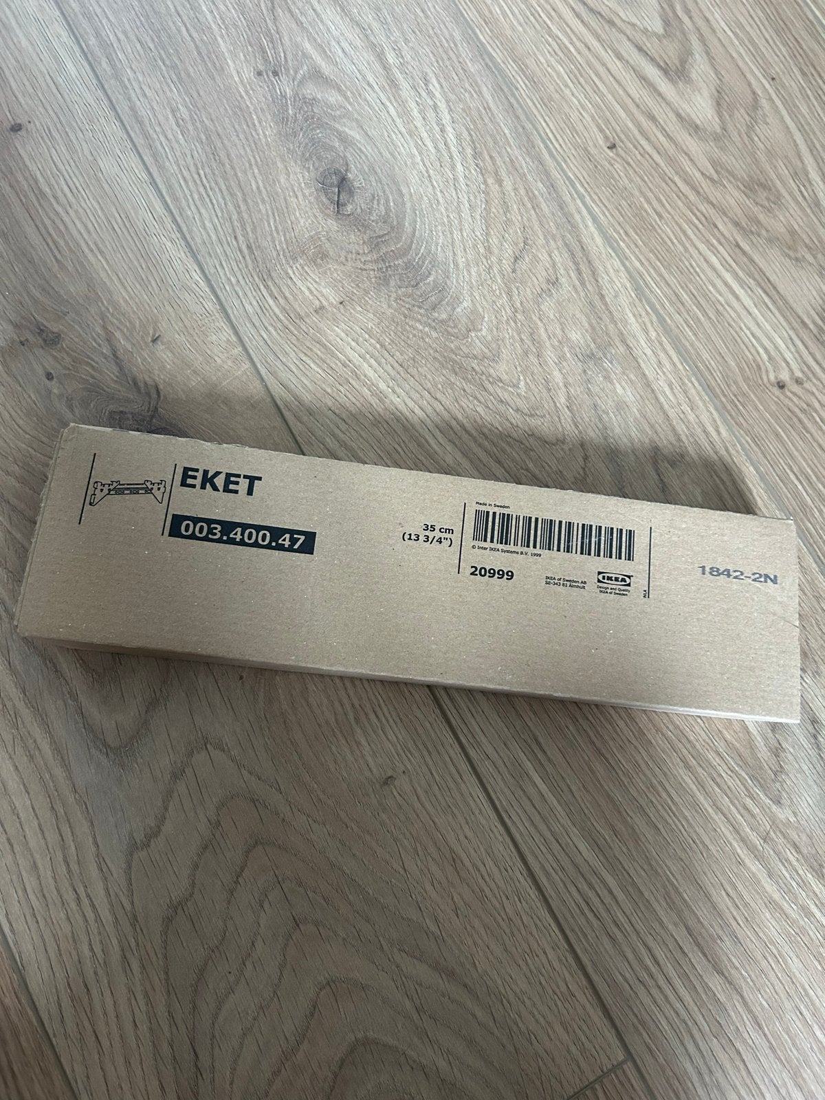 IKEA EKET ophangsysteem 35 cm, Ophalen, Nieuw, Minder dan 150 cm, Minder dan 25 cm