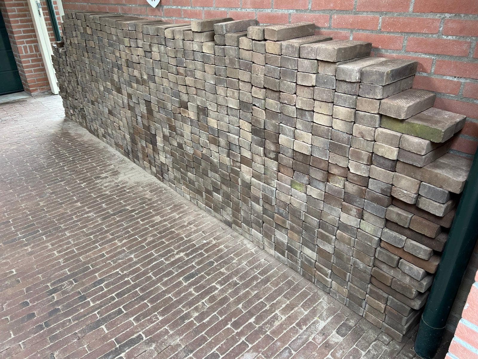 Stenen, waaltjes, Ophalen, Gebruikt, Beton, Klinkers