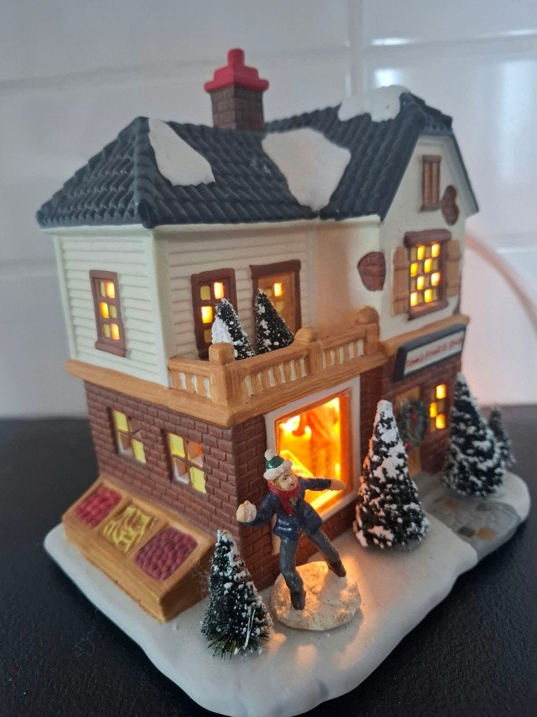 Dickensville Tom's fruit & spice Kerstdorp, Ophalen of Verzenden, Zo goed als nieuw