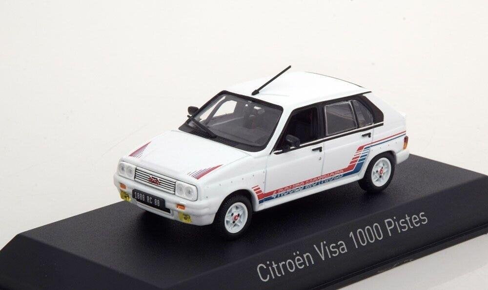 Citroen Visa 1000 Pistes 1983, 1/43, Norev, Auto, ., Norev, Ophalen of Verzenden