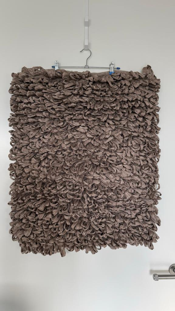 Portugese handgemaakte badmat nieuw, Gebruikt, 100 tot 150 cm, Beige, Rechthoekig