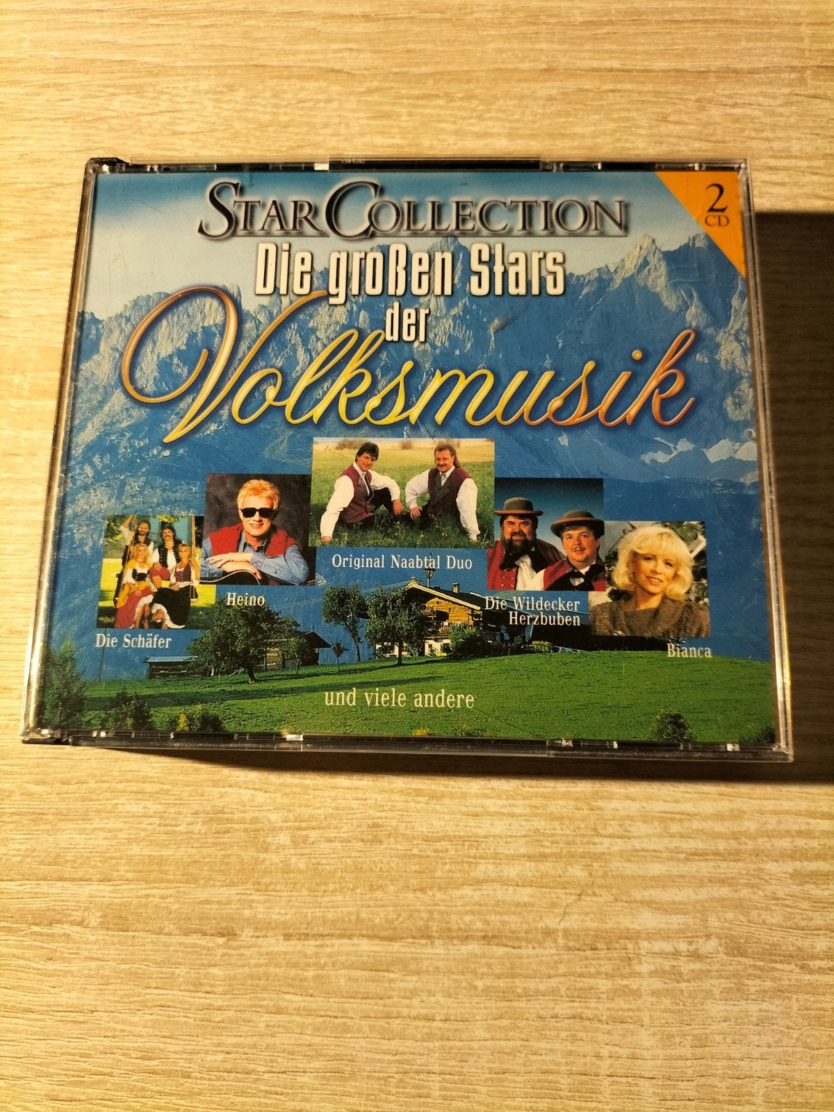 Die grossen stars der volksmusik 2 cd box, Cd's en Dvd's, Ophalen of Verzenden, Schlager
