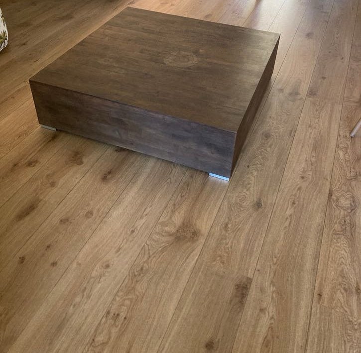 Salontafel, Huis en Inrichting, Ophalen, Gebruikt, Vierkant, 50 tot 100 cm