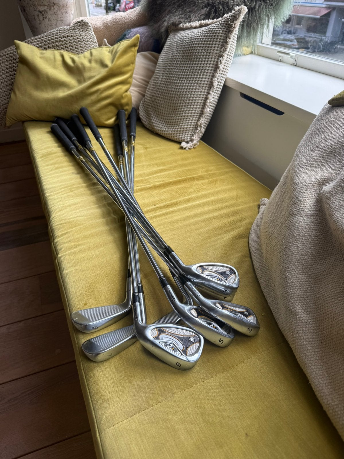 TaylerMade R7 steel iron set (2007), Ophalen of Verzenden, Zo goed als nieuw, Set