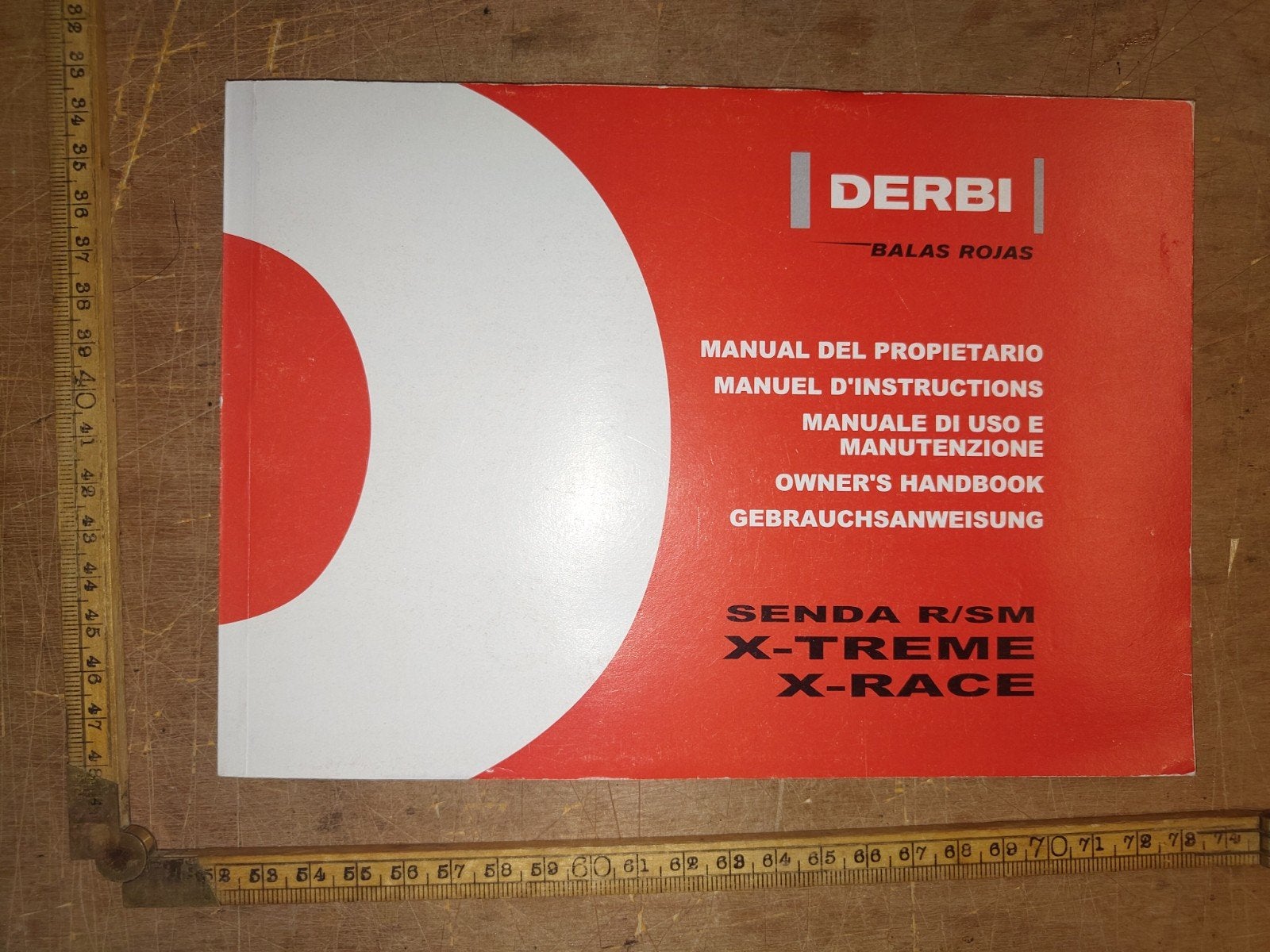 handleiding Derbi Senda, Xtreme ,xrace, Ophalen of Verzenden, Gebruikt