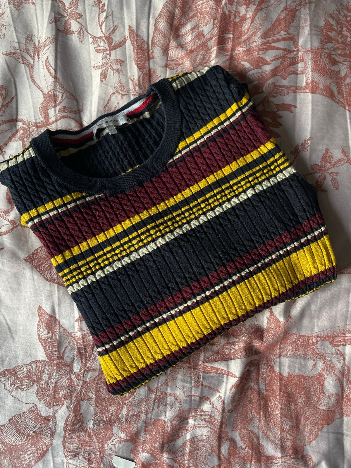 Tommy Hilfiger Pullover Maat XS - Gestreepte Trui, Ophalen of Verzenden, Gedragen, Maat 34 (XS) of kleiner, Blauw