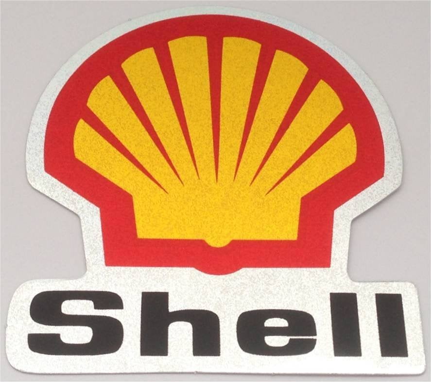 Shell metallic sticker #14, Verzenden
